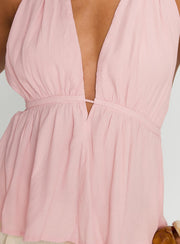 SADDLER TOP PINK