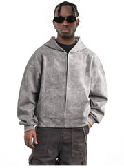 Dyed Hoodie - Washed Grey