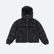 Winter hooded down jacket thickened