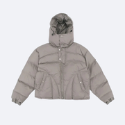 Winter hooded down jacket thickened