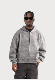 Dyed Hoodie - Washed Grey
