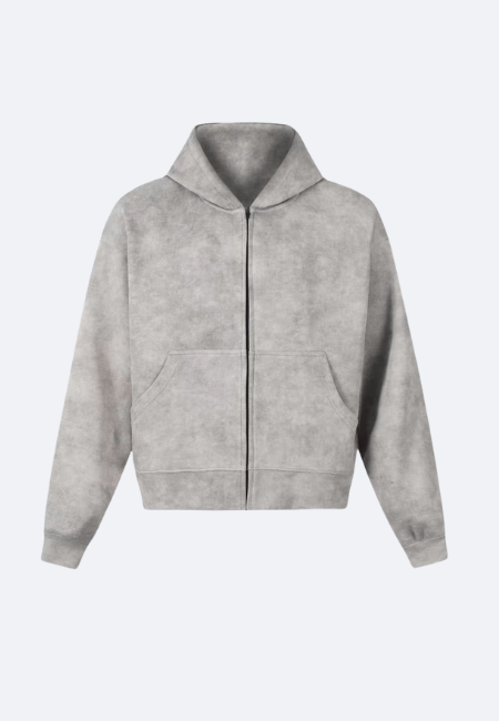 Dyed Hoodie - Washed Grey