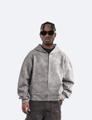 Dyed Hoodie - Washed Grey