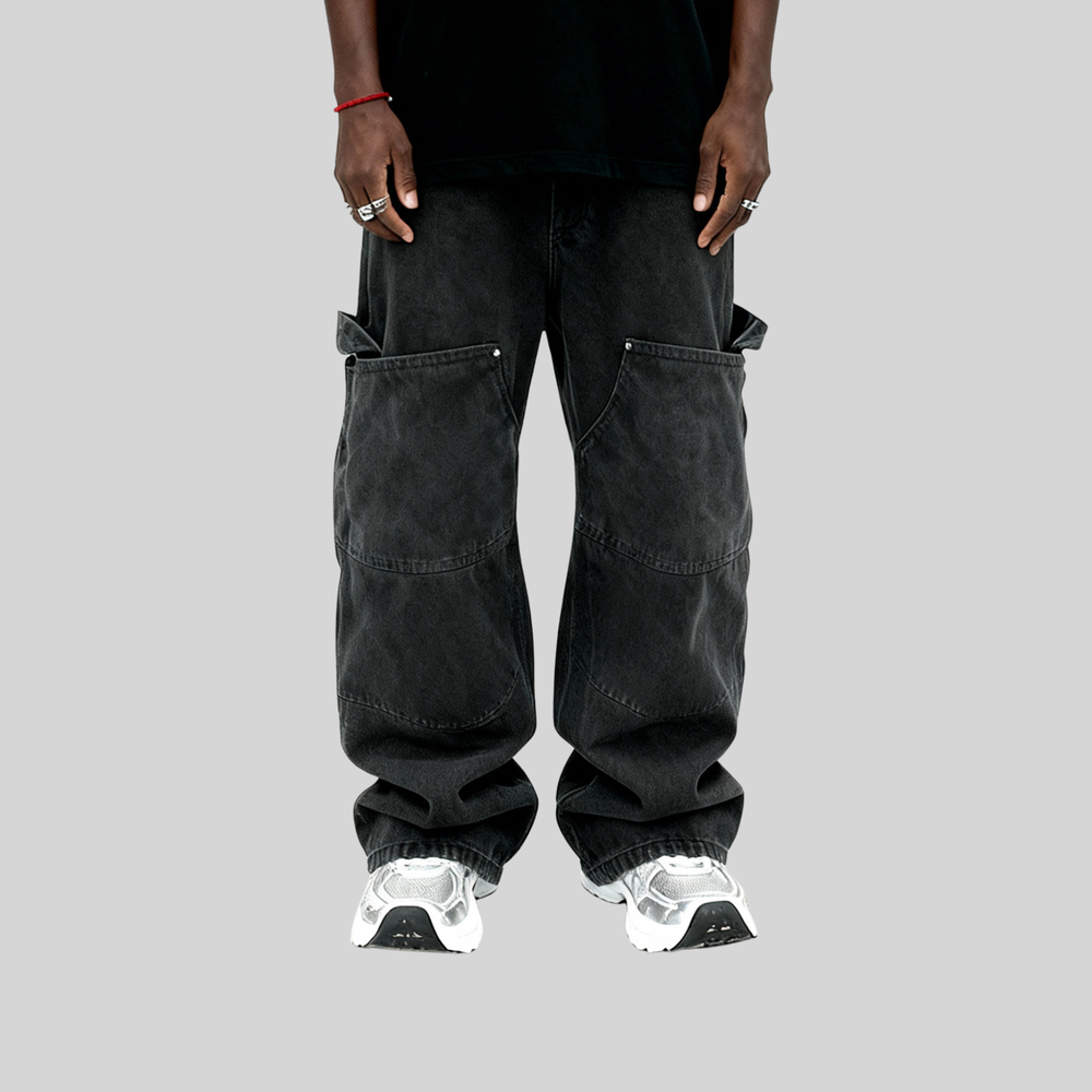 Canvas Baggy Jeans
