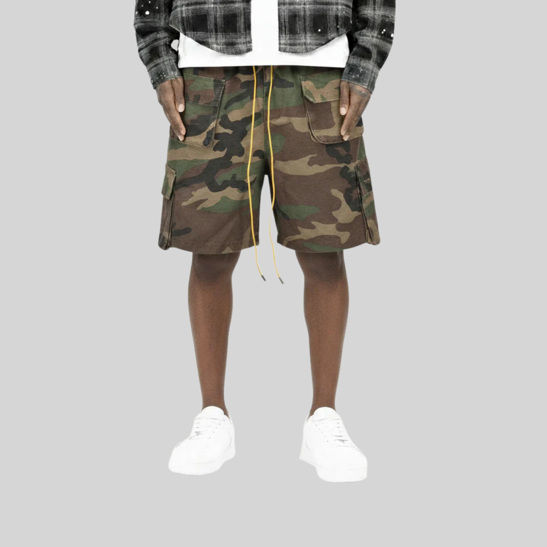 Camo Cargo Shorts