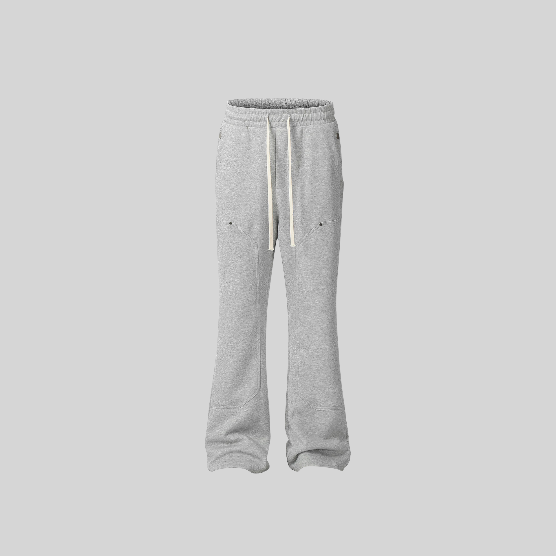 Flared Patch Sweatpants
