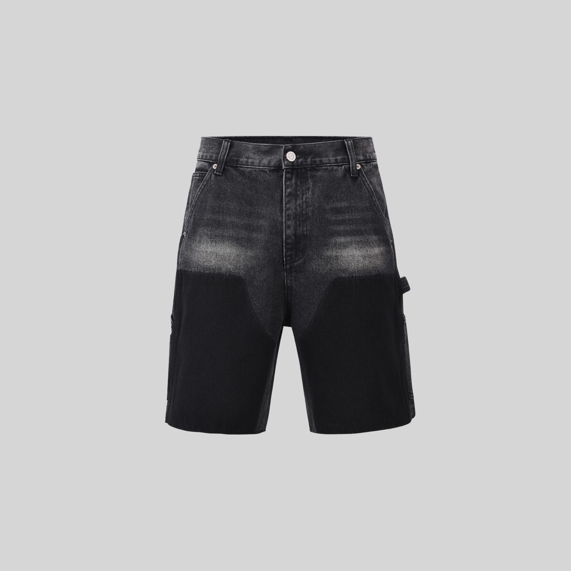 Patch-Work Denim Shorts