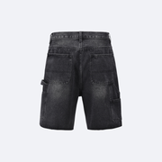 Patch-Work Denim Shorts